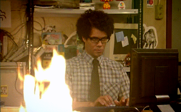 I mean fire